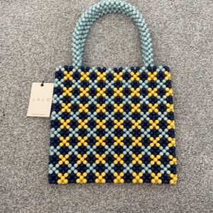 beaded handbag handcrafted